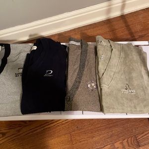 Bundle of golf vests